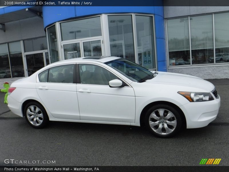 Taffeta White / Ivory 2008 Honda Accord EX Sedan