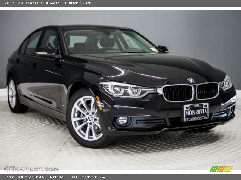 Jet Black / Black 2017 BMW 3 Series 320i Sedan