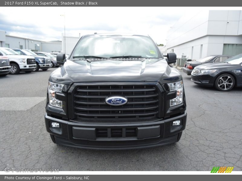 Shadow Black / Black 2017 Ford F150 XL SuperCab