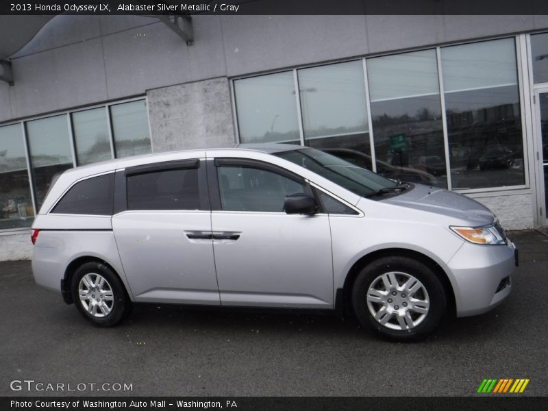 Alabaster Silver Metallic / Gray 2013 Honda Odyssey LX
