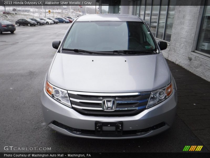 Alabaster Silver Metallic / Gray 2013 Honda Odyssey LX