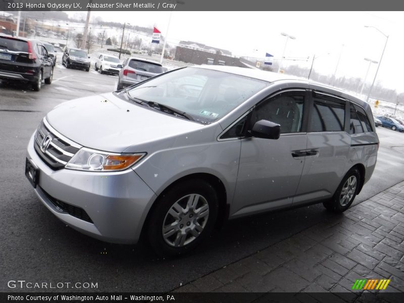 Alabaster Silver Metallic / Gray 2013 Honda Odyssey LX