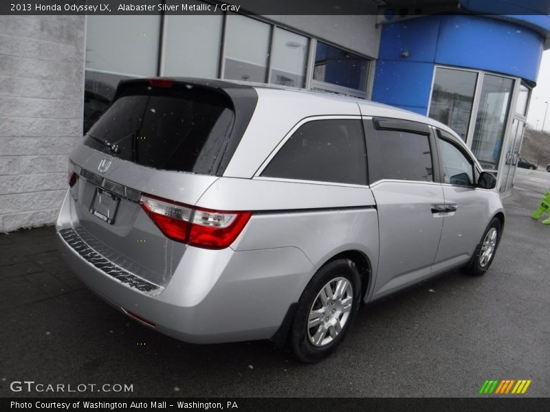 Alabaster Silver Metallic / Gray 2013 Honda Odyssey LX