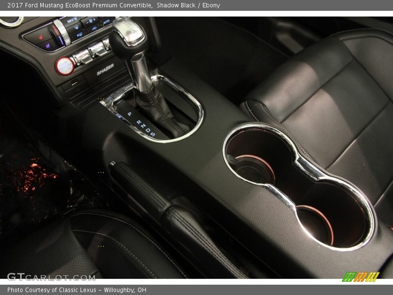 Shadow Black / Ebony 2017 Ford Mustang EcoBoost Premium Convertible
