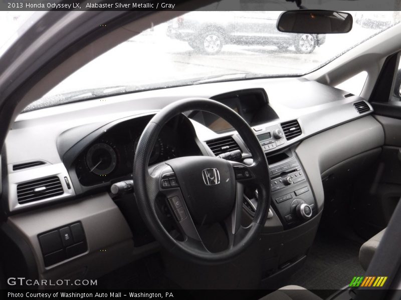Alabaster Silver Metallic / Gray 2013 Honda Odyssey LX