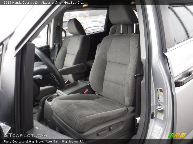 Alabaster Silver Metallic / Gray 2013 Honda Odyssey LX