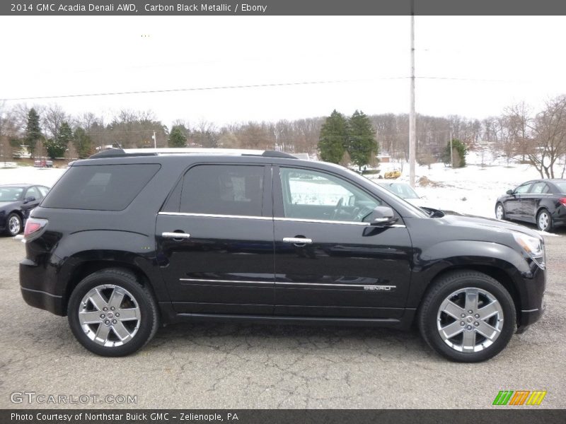 Carbon Black Metallic / Ebony 2014 GMC Acadia Denali AWD
