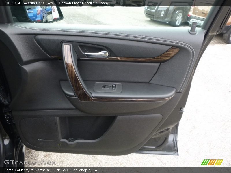 Carbon Black Metallic / Ebony 2014 GMC Acadia Denali AWD