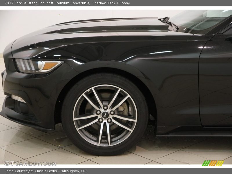  2017 Mustang EcoBoost Premium Convertible Wheel