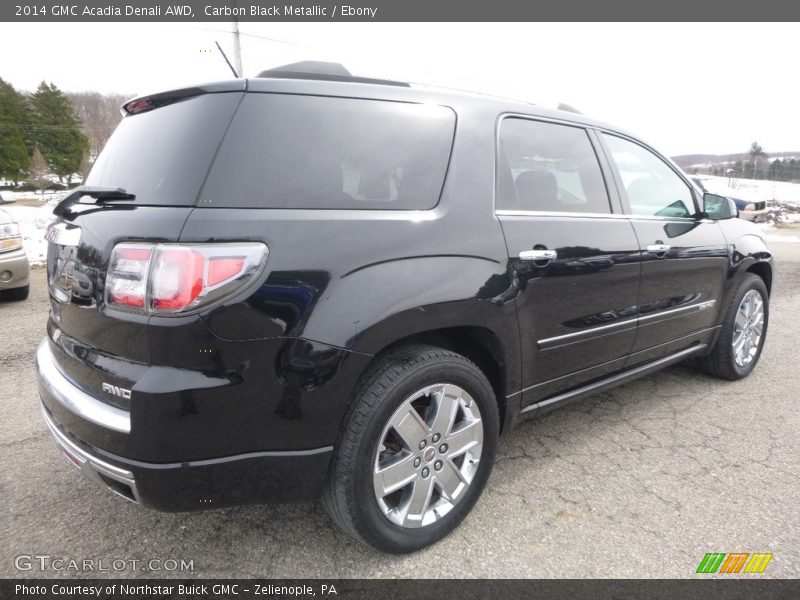 Carbon Black Metallic / Ebony 2014 GMC Acadia Denali AWD