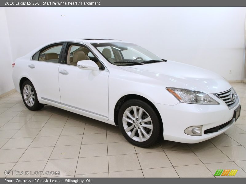 Starfire White Pearl / Parchment 2010 Lexus ES 350