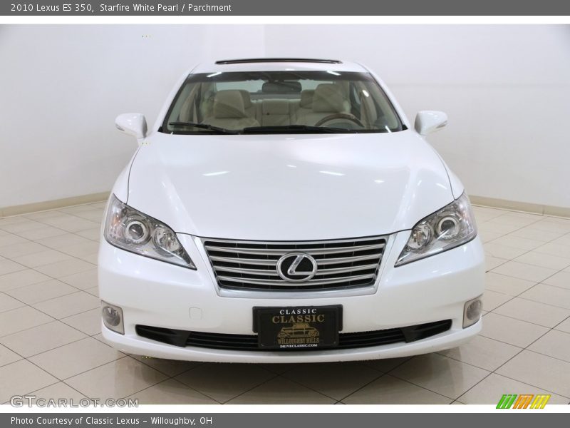 Starfire White Pearl / Parchment 2010 Lexus ES 350