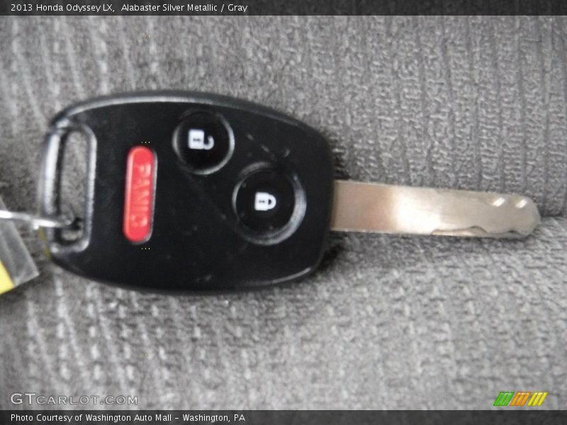 Alabaster Silver Metallic / Gray 2013 Honda Odyssey LX