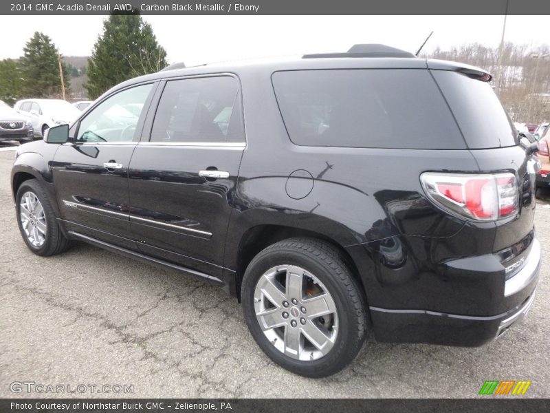Carbon Black Metallic / Ebony 2014 GMC Acadia Denali AWD