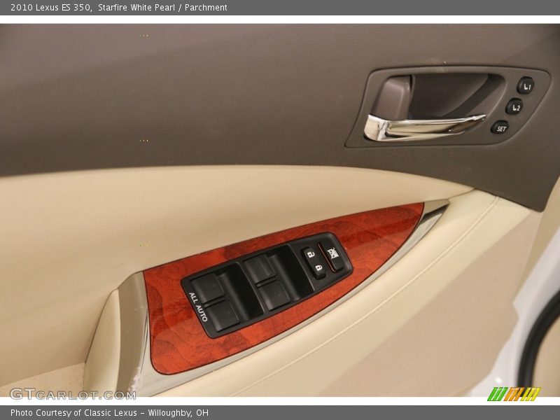 Starfire White Pearl / Parchment 2010 Lexus ES 350
