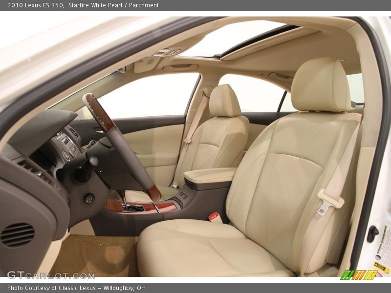 Starfire White Pearl / Parchment 2010 Lexus ES 350