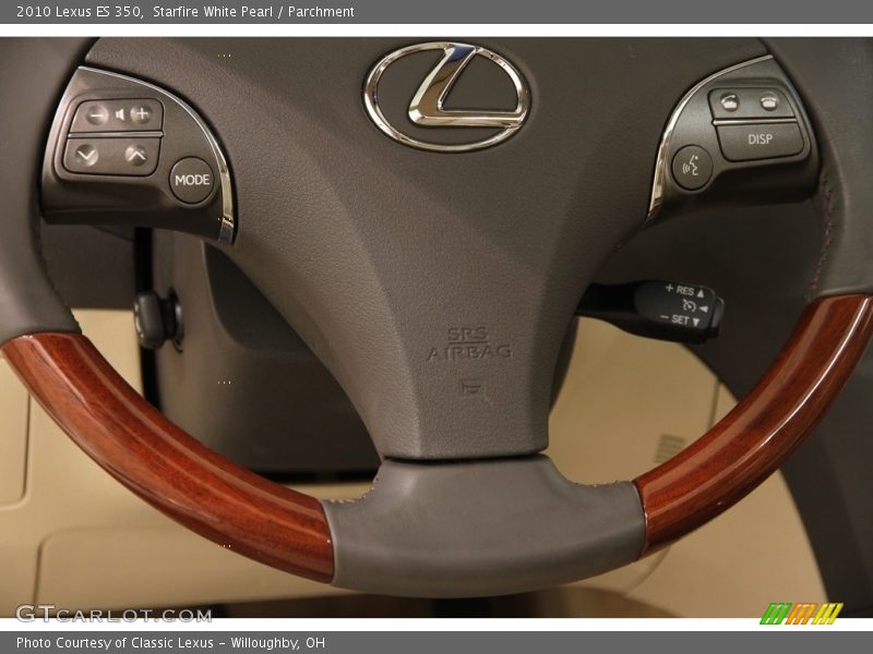 Starfire White Pearl / Parchment 2010 Lexus ES 350