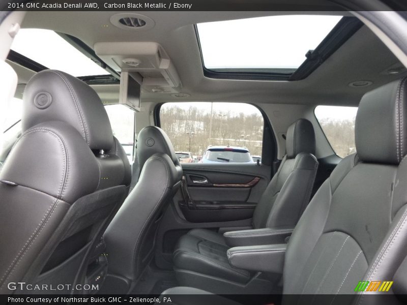 Carbon Black Metallic / Ebony 2014 GMC Acadia Denali AWD
