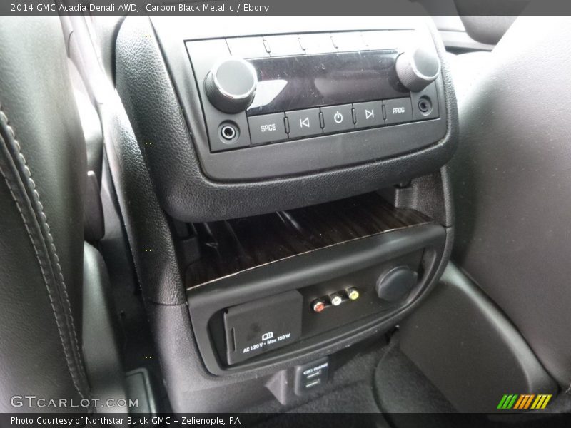 Carbon Black Metallic / Ebony 2014 GMC Acadia Denali AWD