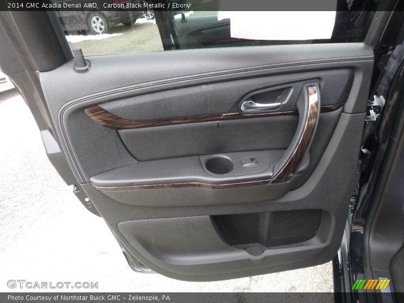 Carbon Black Metallic / Ebony 2014 GMC Acadia Denali AWD