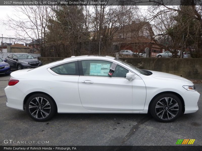  2017 Accord EX-L V6 Coupe White Orchid Pearl