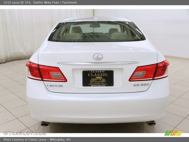 Starfire White Pearl / Parchment 2010 Lexus ES 350