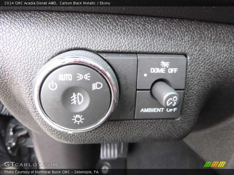 Carbon Black Metallic / Ebony 2014 GMC Acadia Denali AWD