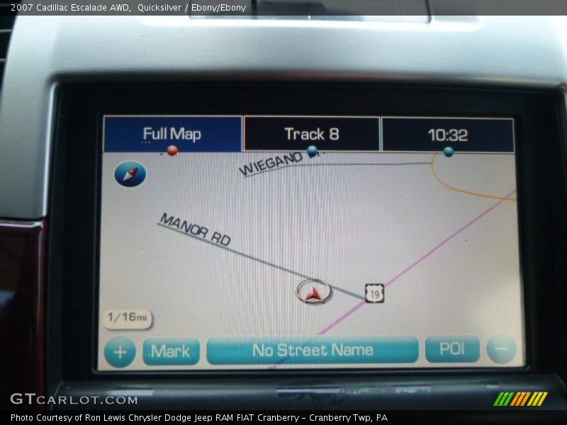 Quicksilver / Ebony/Ebony 2007 Cadillac Escalade AWD