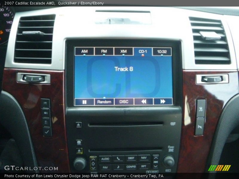 Quicksilver / Ebony/Ebony 2007 Cadillac Escalade AWD