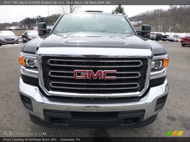 Onyx Black / Jet Black/Dark Ash 2017 GMC Sierra 2500HD Double Cab 4x4