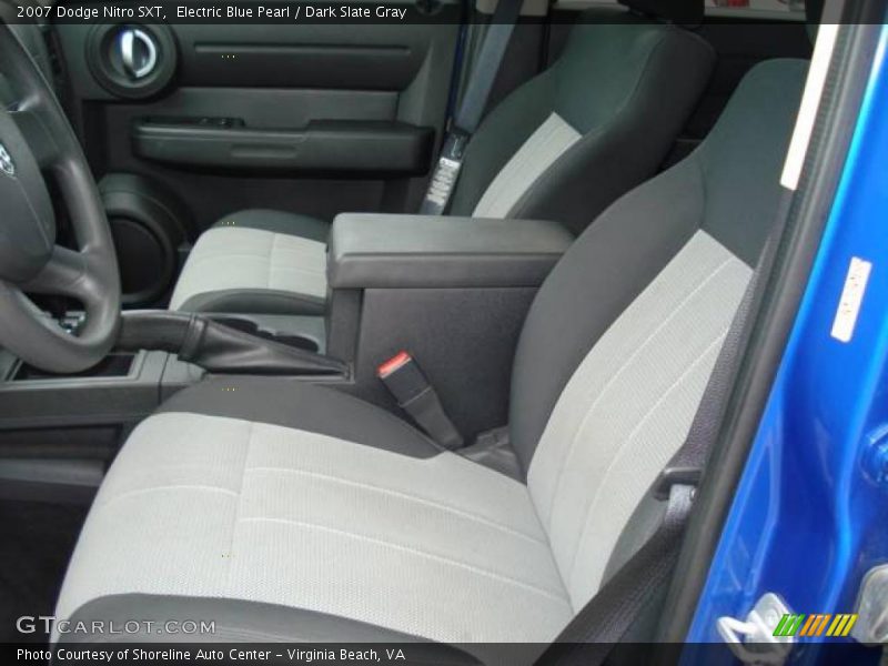 Electric Blue Pearl / Dark Slate Gray 2007 Dodge Nitro SXT