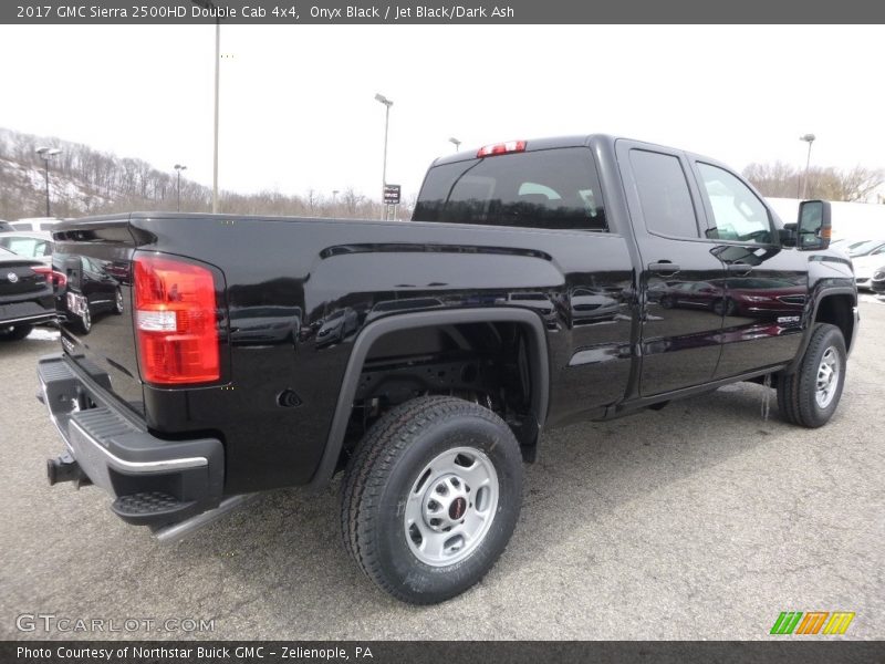 Onyx Black / Jet Black/Dark Ash 2017 GMC Sierra 2500HD Double Cab 4x4