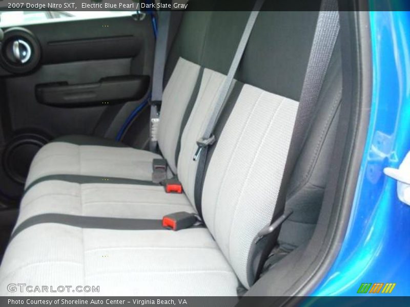Electric Blue Pearl / Dark Slate Gray 2007 Dodge Nitro SXT