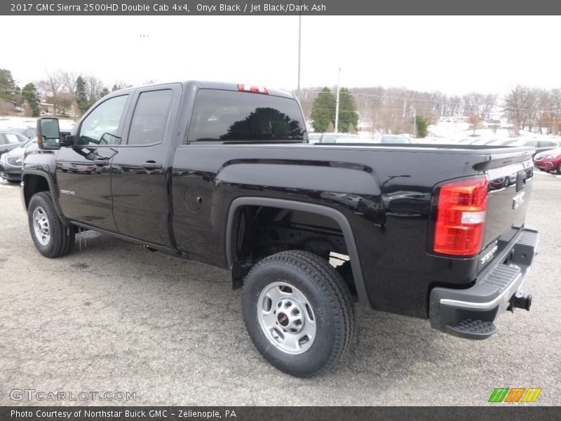 Onyx Black / Jet Black/Dark Ash 2017 GMC Sierra 2500HD Double Cab 4x4