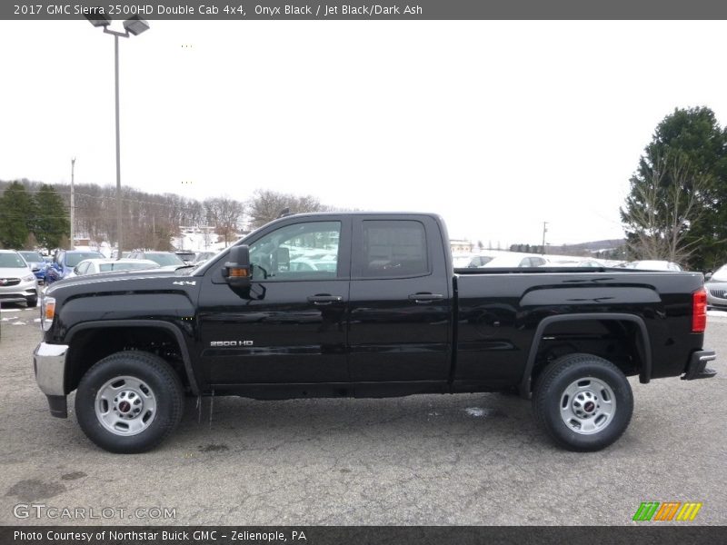 Onyx Black / Jet Black/Dark Ash 2017 GMC Sierra 2500HD Double Cab 4x4