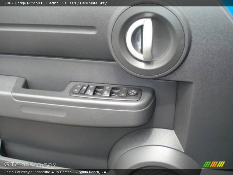 Electric Blue Pearl / Dark Slate Gray 2007 Dodge Nitro SXT