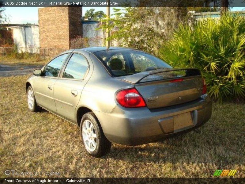 Mineral Gray Metallic / Dark Slate Gray 2005 Dodge Neon SXT