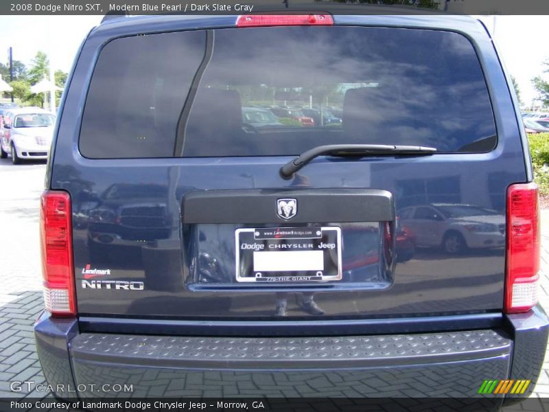 Modern Blue Pearl / Dark Slate Gray 2008 Dodge Nitro SXT