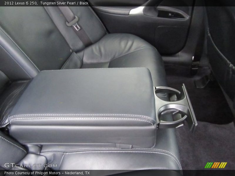 Tungsten Silver Pearl / Black 2012 Lexus IS 250