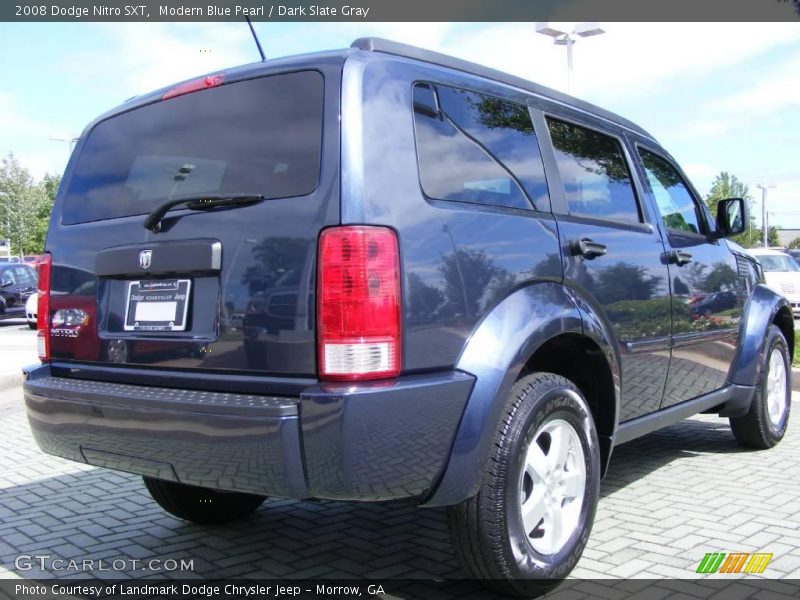 Modern Blue Pearl / Dark Slate Gray 2008 Dodge Nitro SXT
