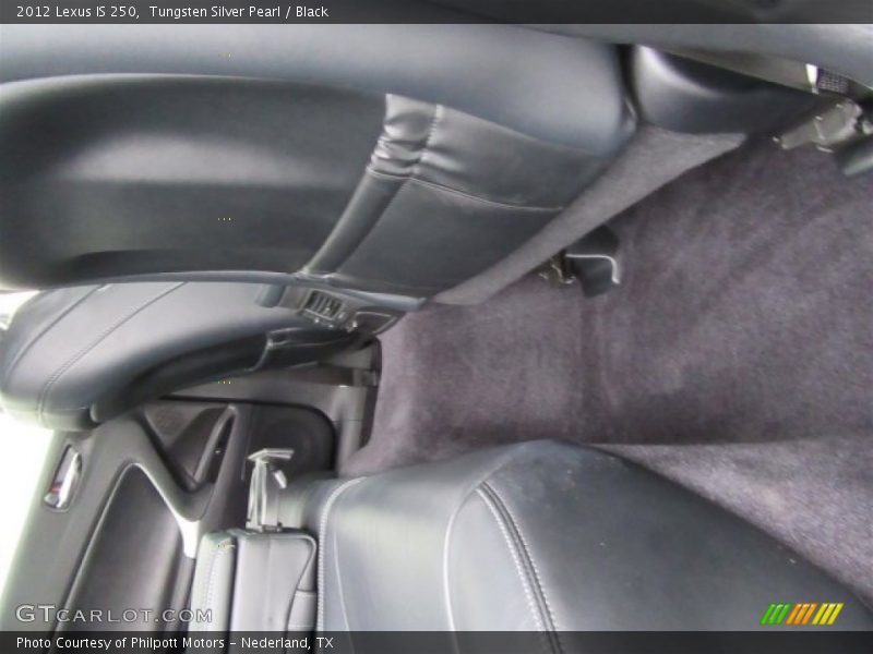 Tungsten Silver Pearl / Black 2012 Lexus IS 250