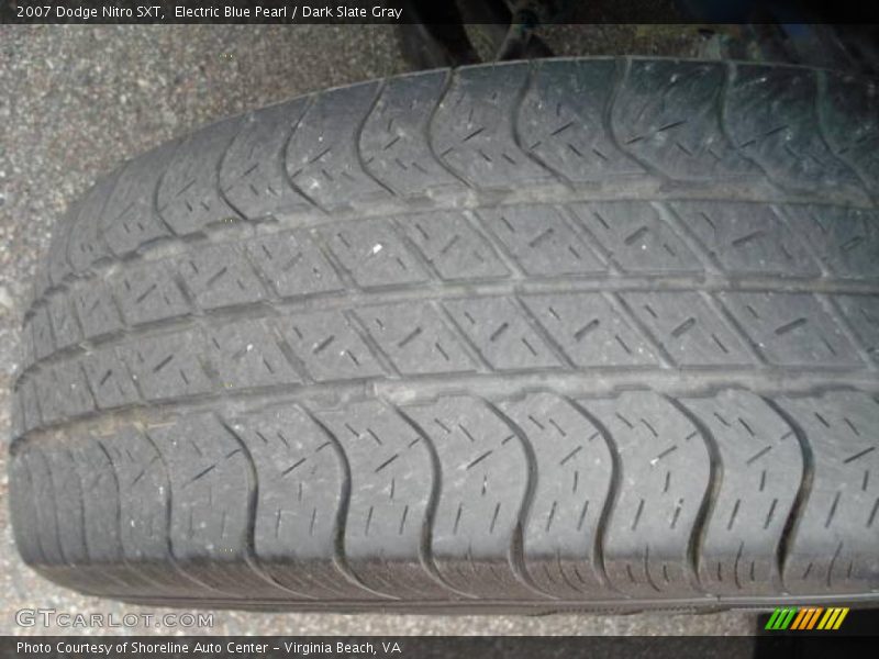 Electric Blue Pearl / Dark Slate Gray 2007 Dodge Nitro SXT