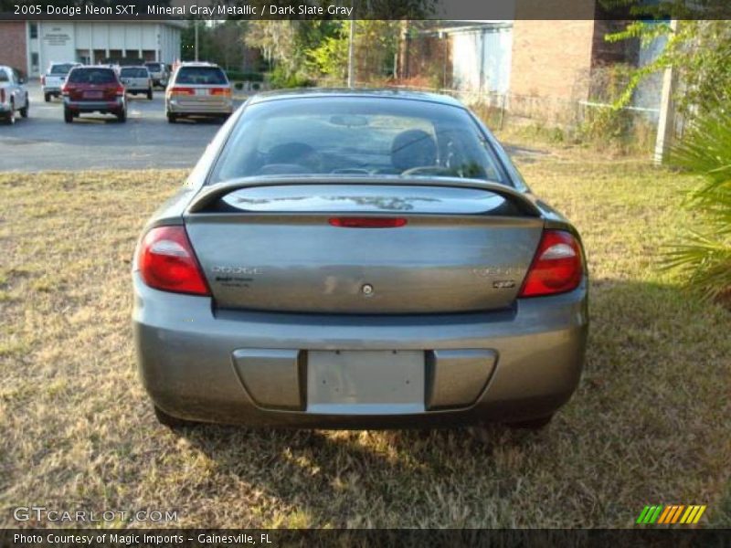 Mineral Gray Metallic / Dark Slate Gray 2005 Dodge Neon SXT