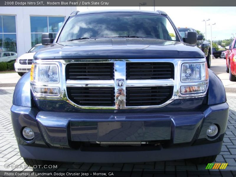 Modern Blue Pearl / Dark Slate Gray 2008 Dodge Nitro SXT