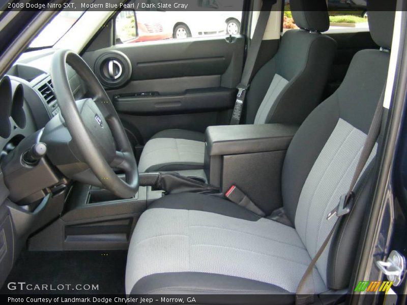 Modern Blue Pearl / Dark Slate Gray 2008 Dodge Nitro SXT