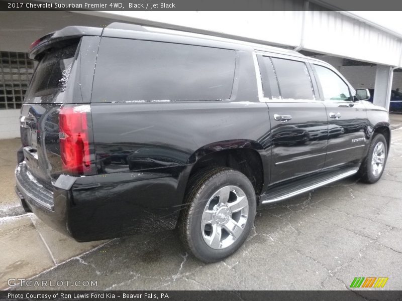 Black / Jet Black 2017 Chevrolet Suburban Premier 4WD