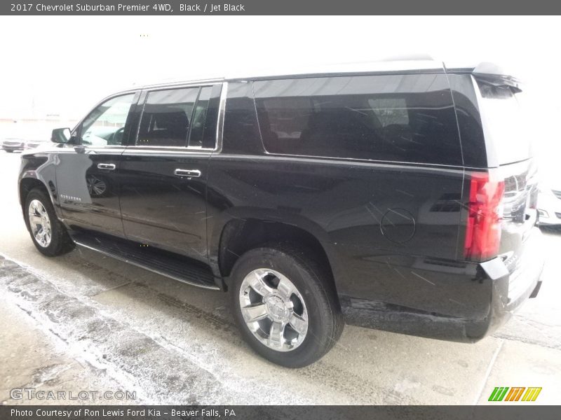 Black / Jet Black 2017 Chevrolet Suburban Premier 4WD