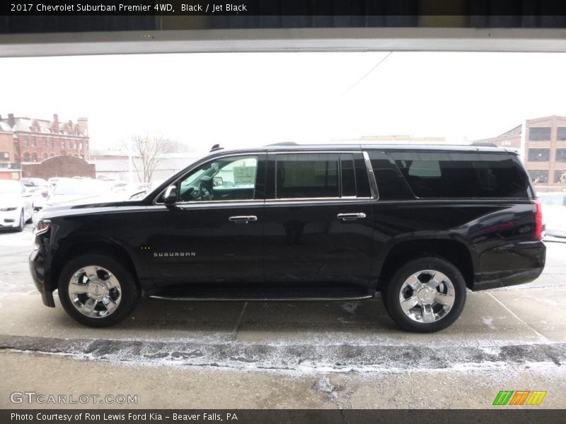 Black / Jet Black 2017 Chevrolet Suburban Premier 4WD
