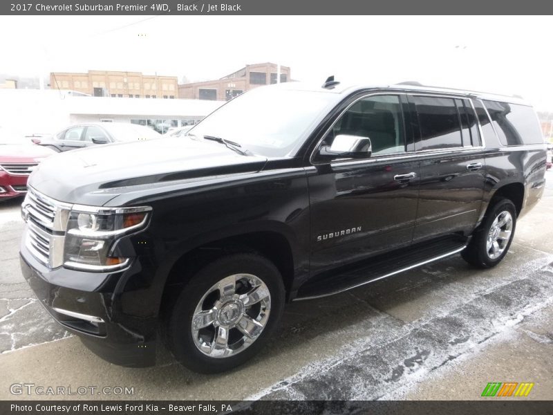 Black / Jet Black 2017 Chevrolet Suburban Premier 4WD