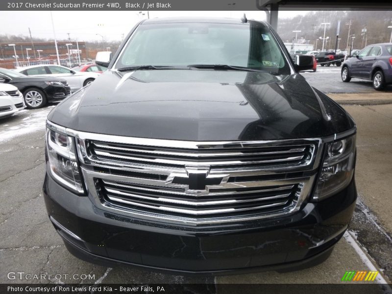 Black / Jet Black 2017 Chevrolet Suburban Premier 4WD